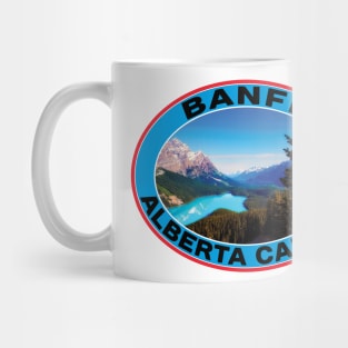 Banff Alberta Canada National Park Mountains Lake Mug